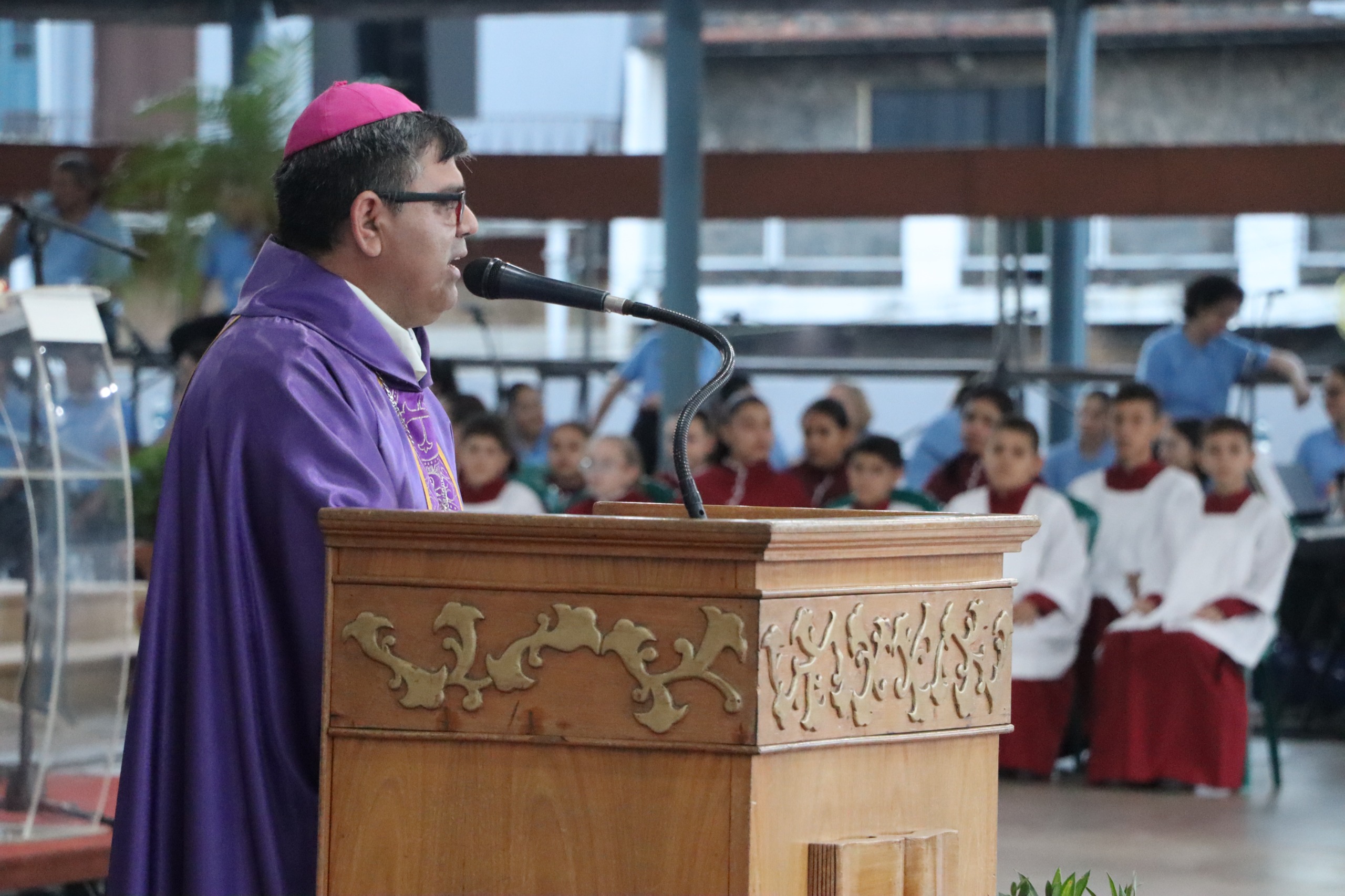 Mons. Osmar López llama a una fe auténtica y a la construcción de una justicia verdadera en el Paraguay
