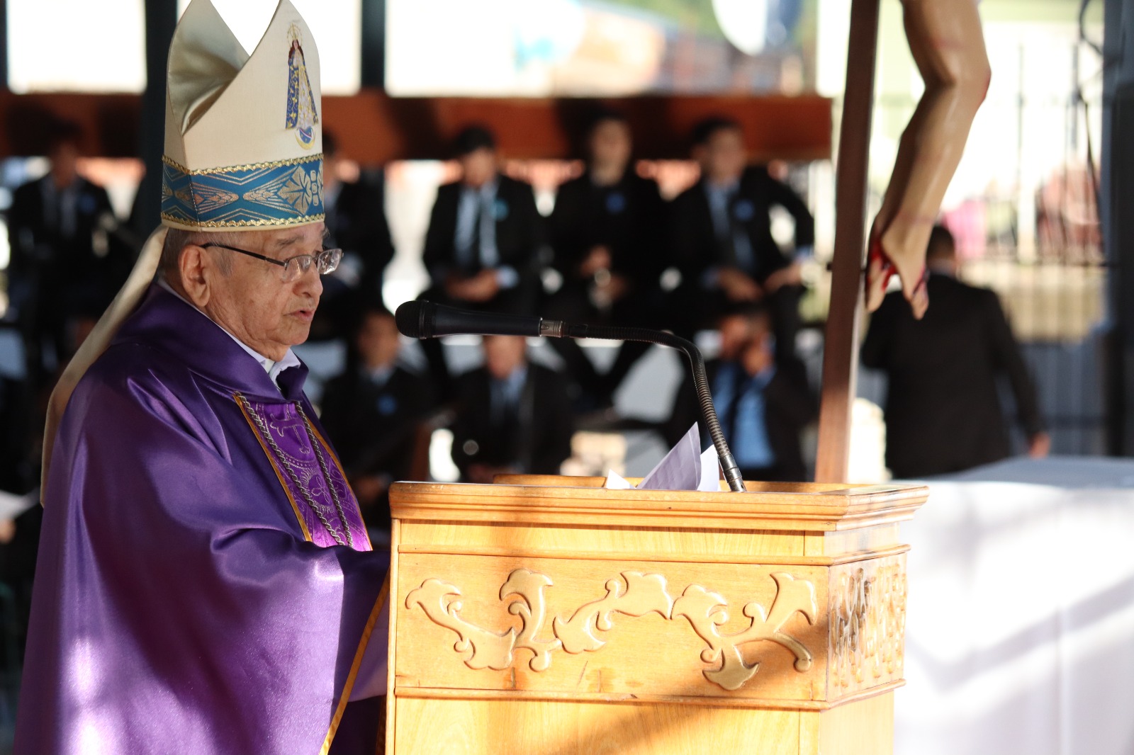 Mons. Mario Melanio Medina llama a construir una economía más humana y solidaria en su homilía en Caacupé